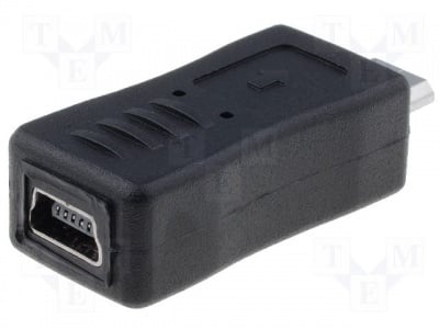 Преходник CA418 Адаптер; USB 2.0; USB B micro щепсел, USB B mini гнездо